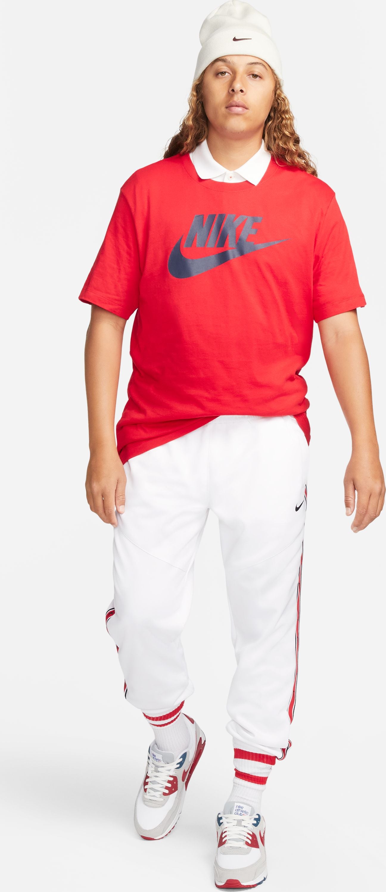 NIKE SPORTWEAR T-SHIRT CAMISETA ROJA PARA HOMBRE NEUTRE