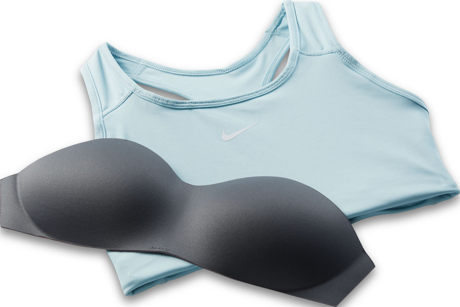 NIKE DRI-FIT SWOOSH SPORTS TOP SOPORTE MEDIO