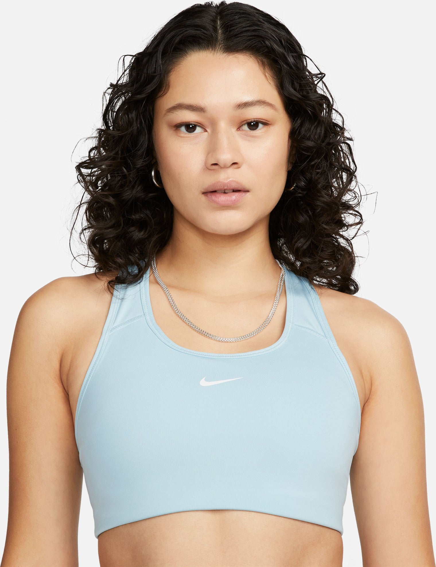 NIKE DRI-FIT SWOOSH SPORTS TOP SOPORTE MEDIO