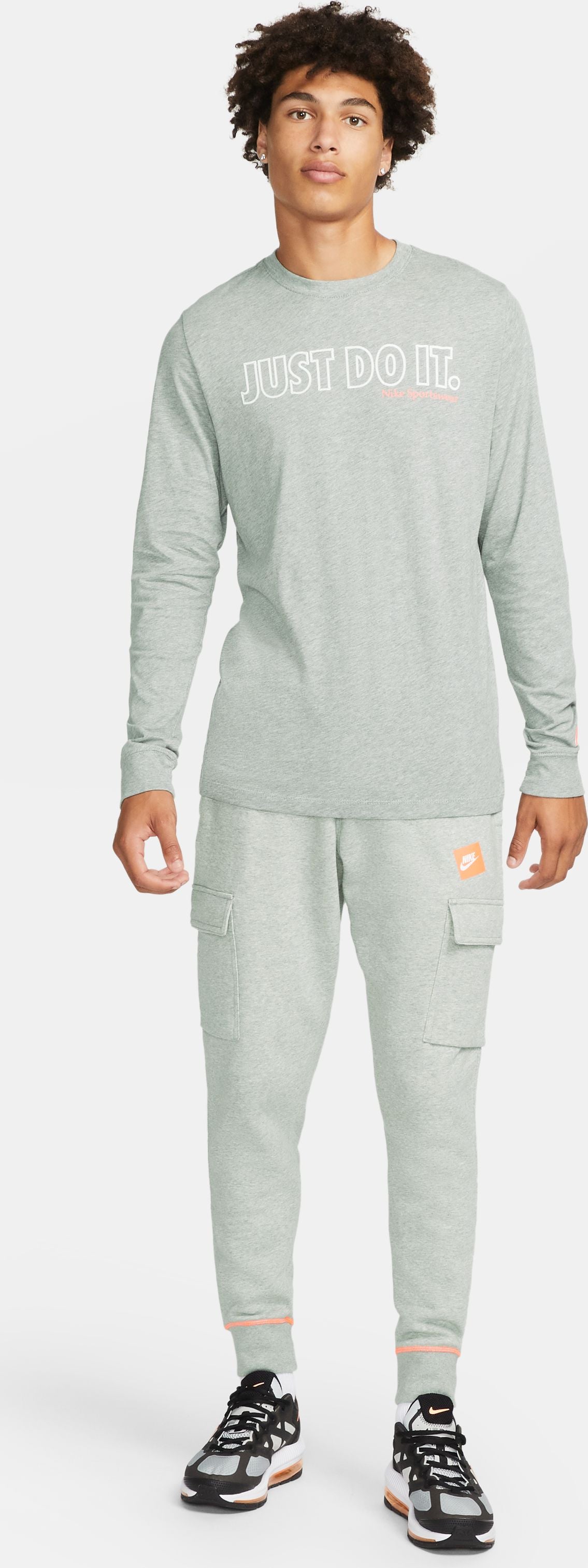 NIKE JUST DO IT CAMISETA MANGA LARGA PARA HOMBRE