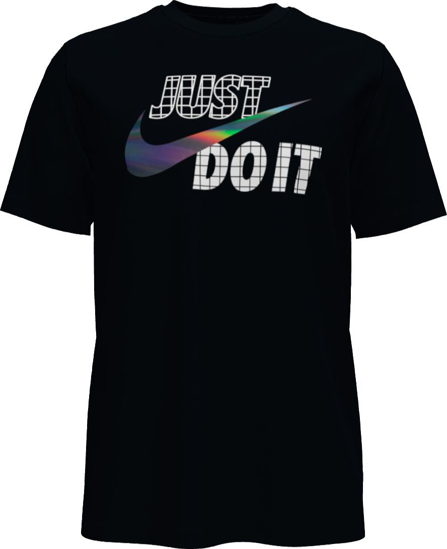 NIKE JUST DO IT PRETO CAMISETA PARA HOMBRE