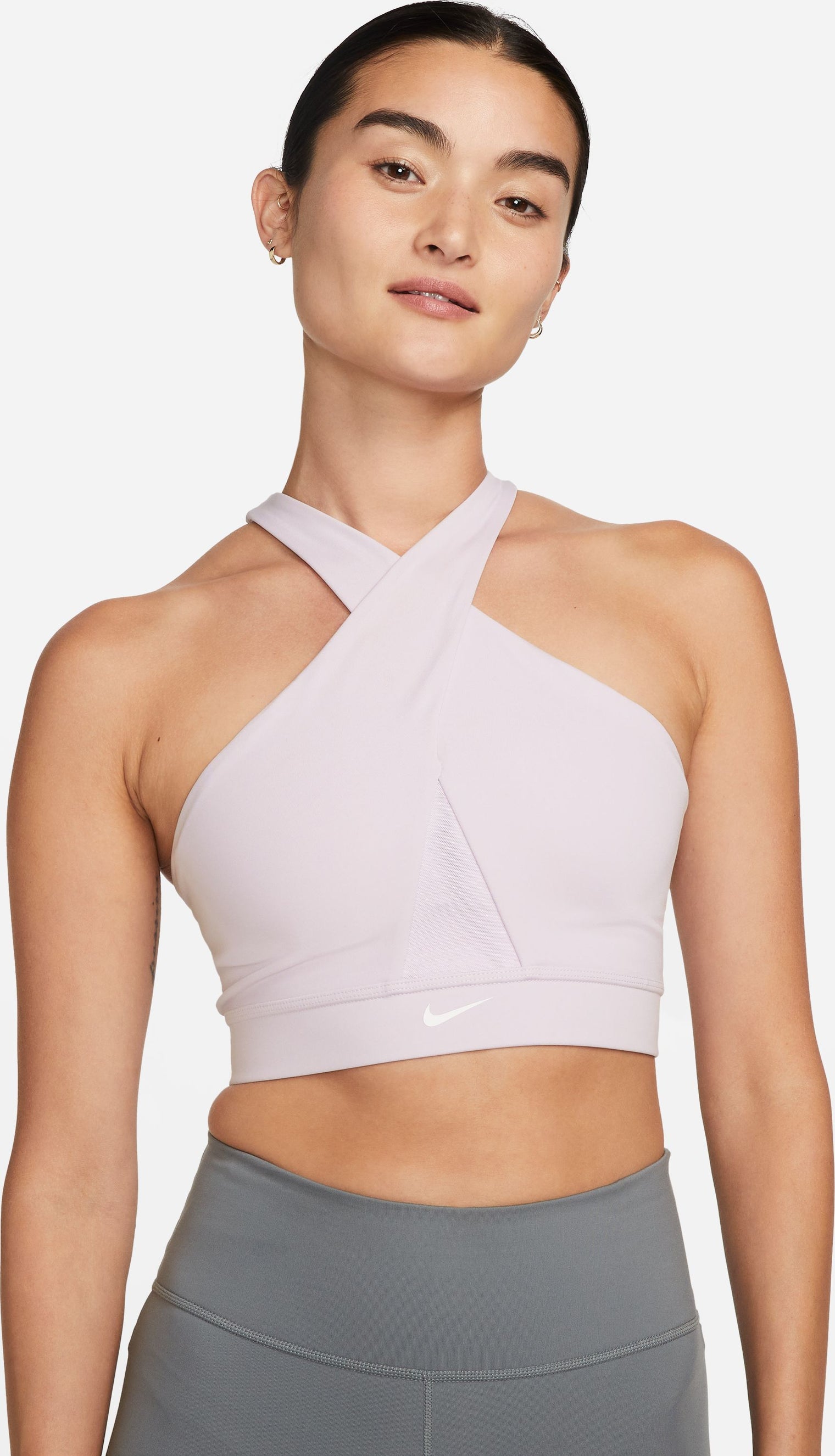 NIKE SWOOSH ICON CLASH WRAP TOP SOPORTE MEDIO