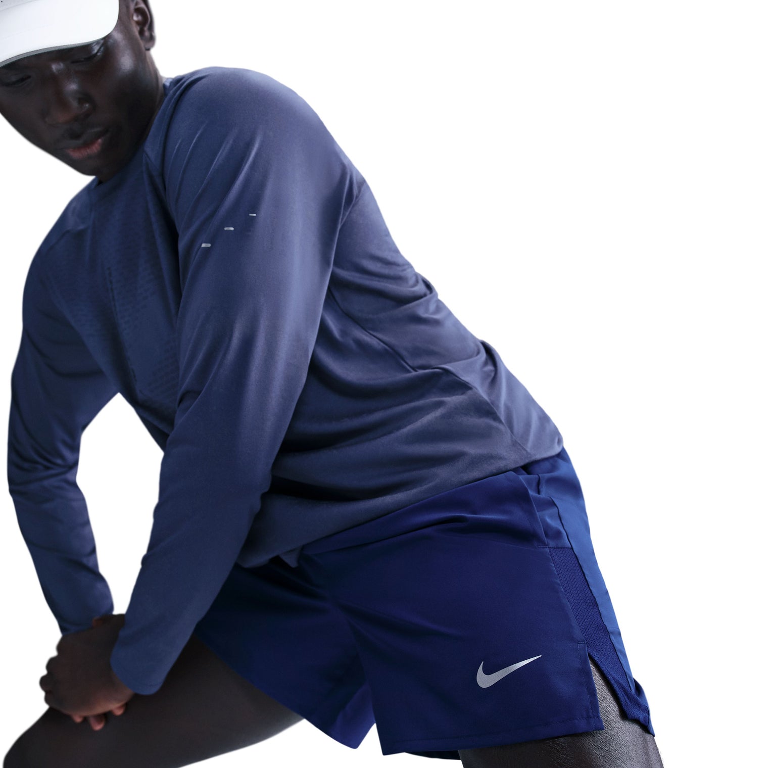 Nike M Nk Df Challenger 5Bf Short Pantaloneta azul