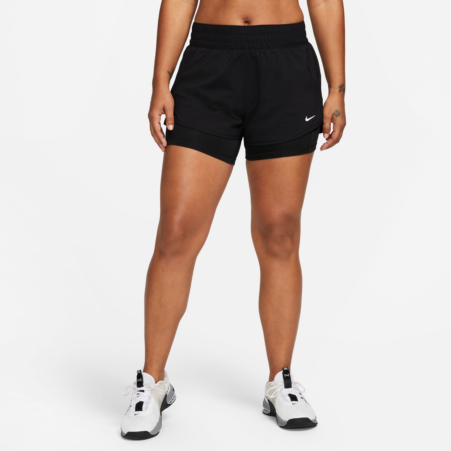 NIKE ONE DRI-FIT 2 IN 1 3" PANTALONETA TIRO MEDIO