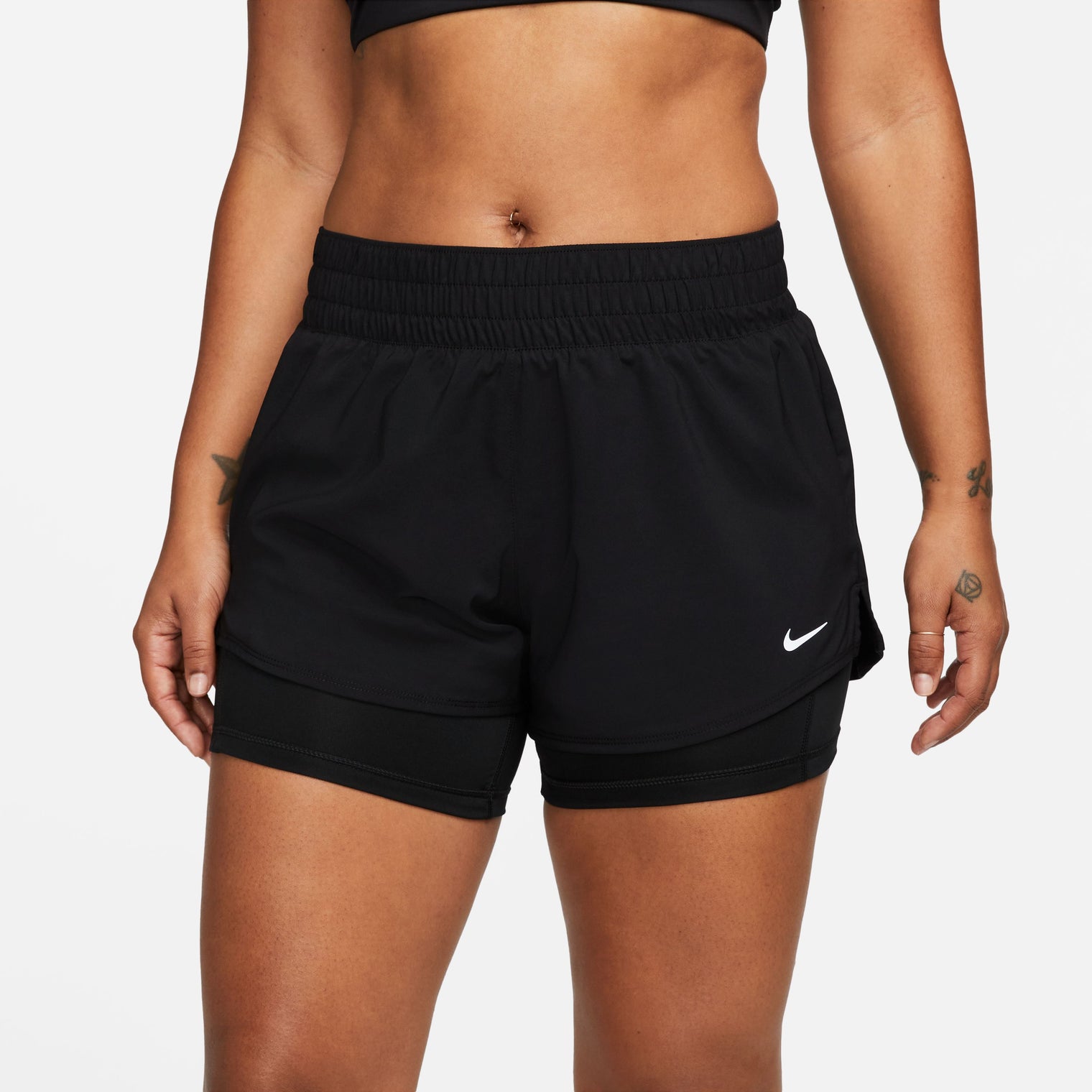 NIKE ONE DRI-FIT 2 IN 1 3" PANTALONETA TIRO MEDIO