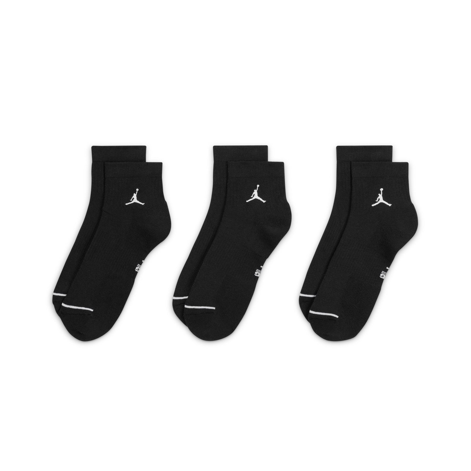 JORDAN DRI-FIT EVERYDAY CUSH POLY ANKLE SET X3 PARES