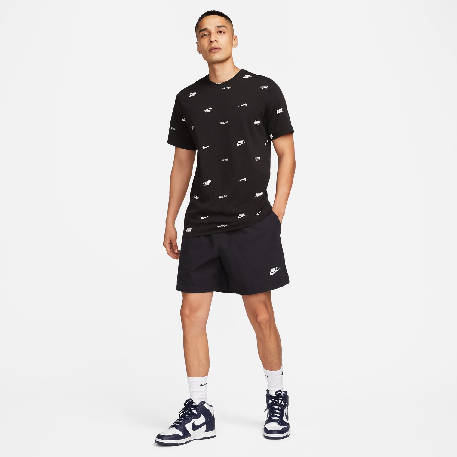 NIKE CLUB ALL OVER CAMISETA PARA HOMBRE