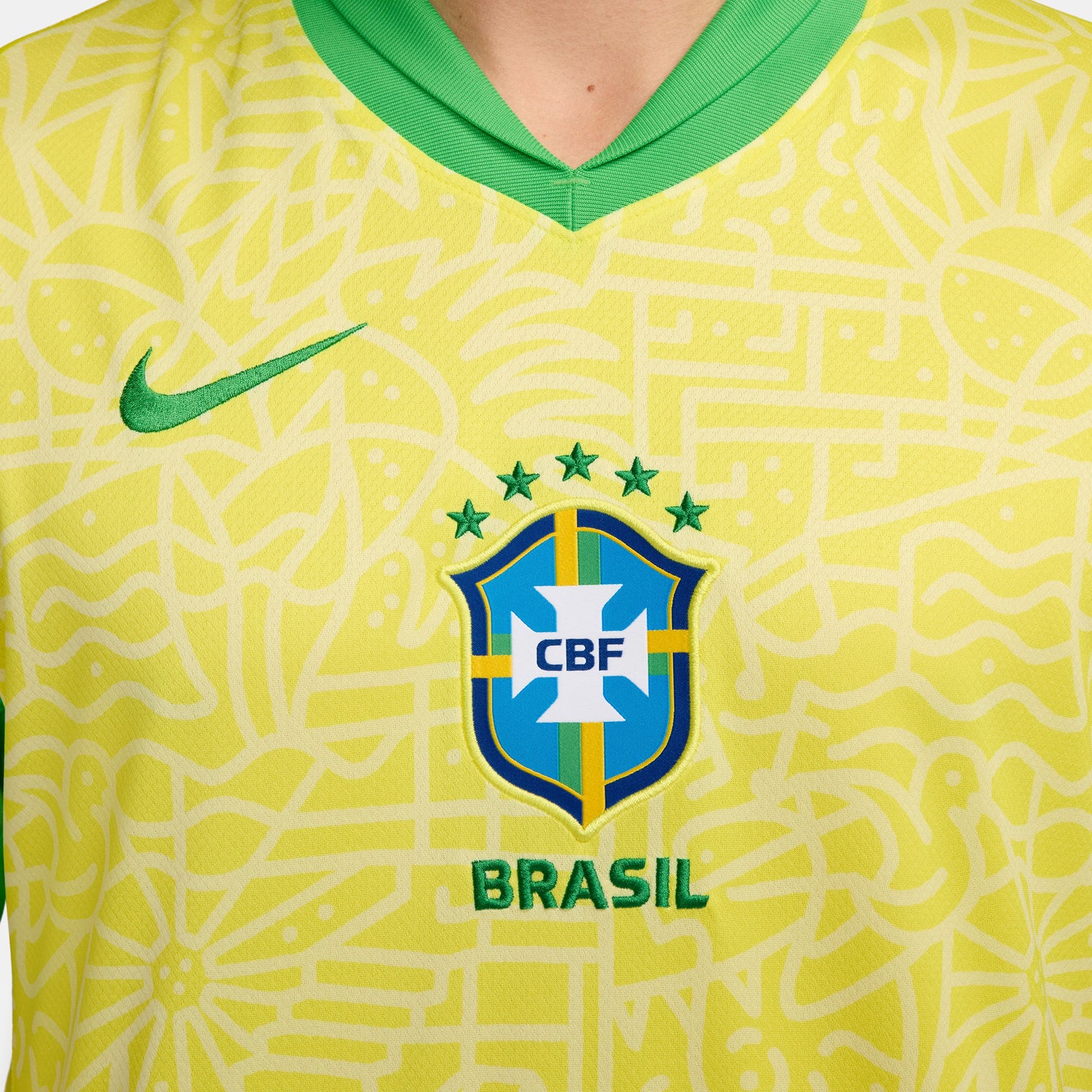 NIKE BRAZIL 2024 STADIUM HOME CAMISETA PARA HOMBRE