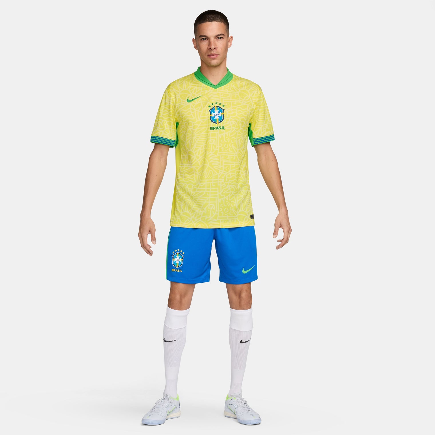 NIKE BRAZIL 2024 STADIUM HOME CAMISETA PARA HOMBRE