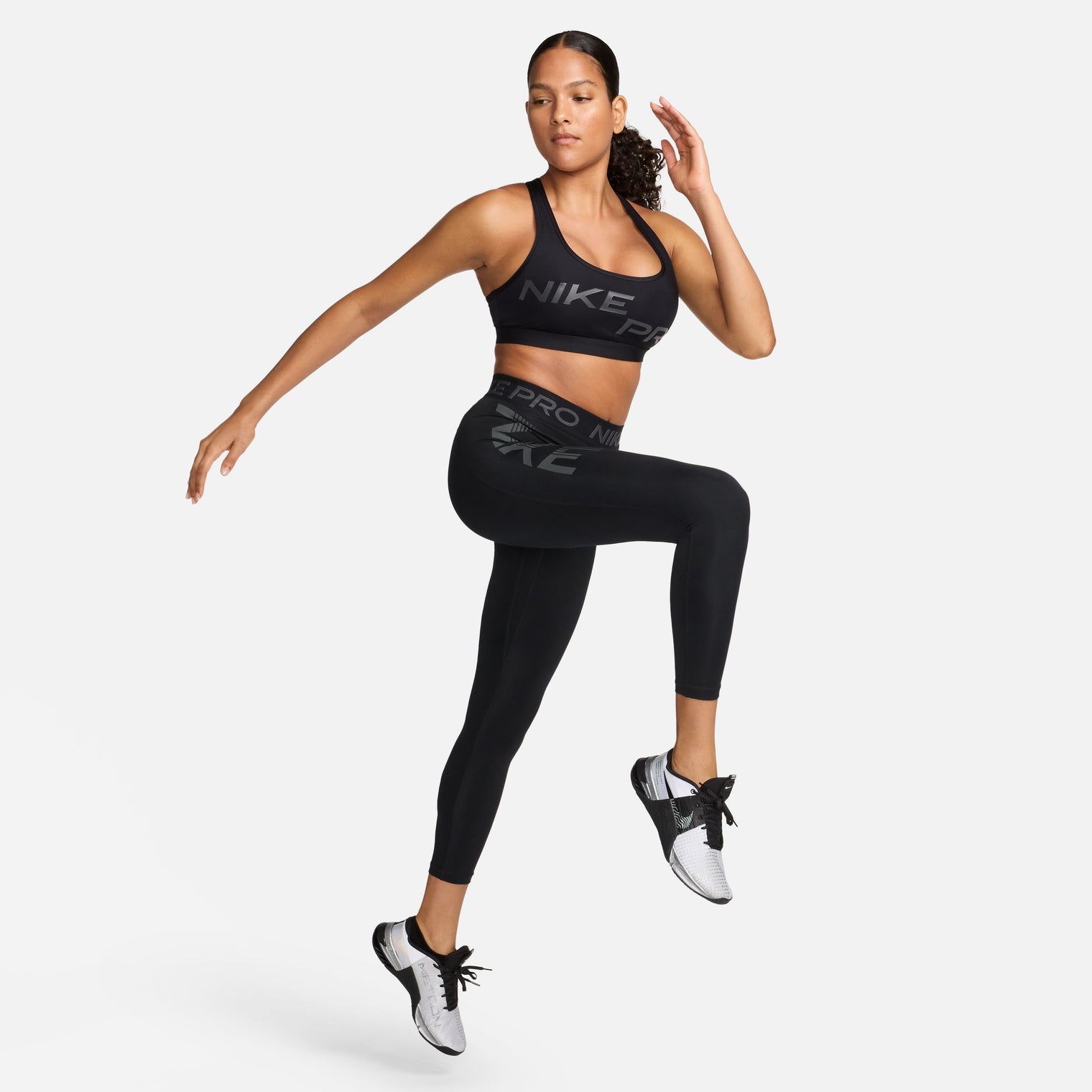 Leggings con gráficos de tiro medio para mujer