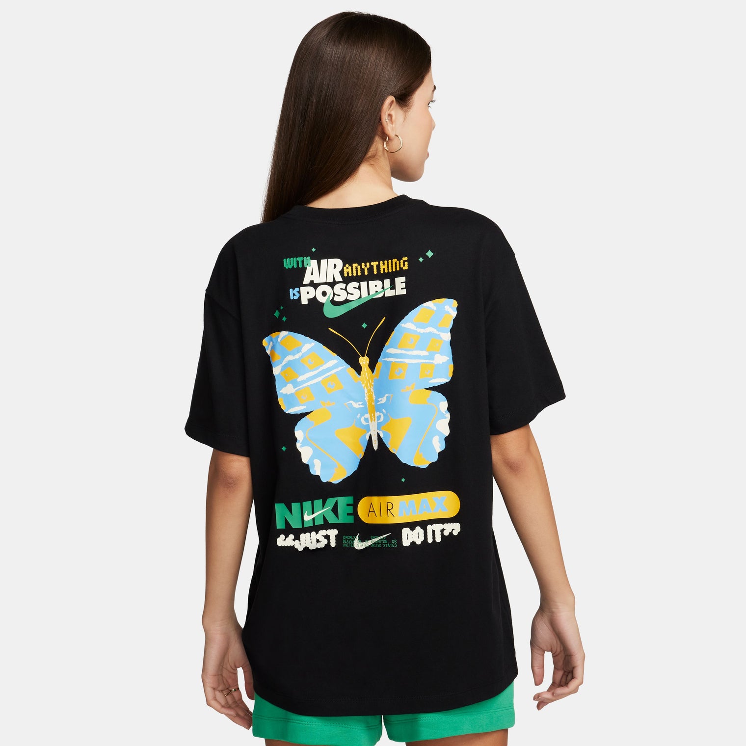 NIKE AIRMAX GRAPHIC BOYFRIEND CAMISETA PARA MUJER