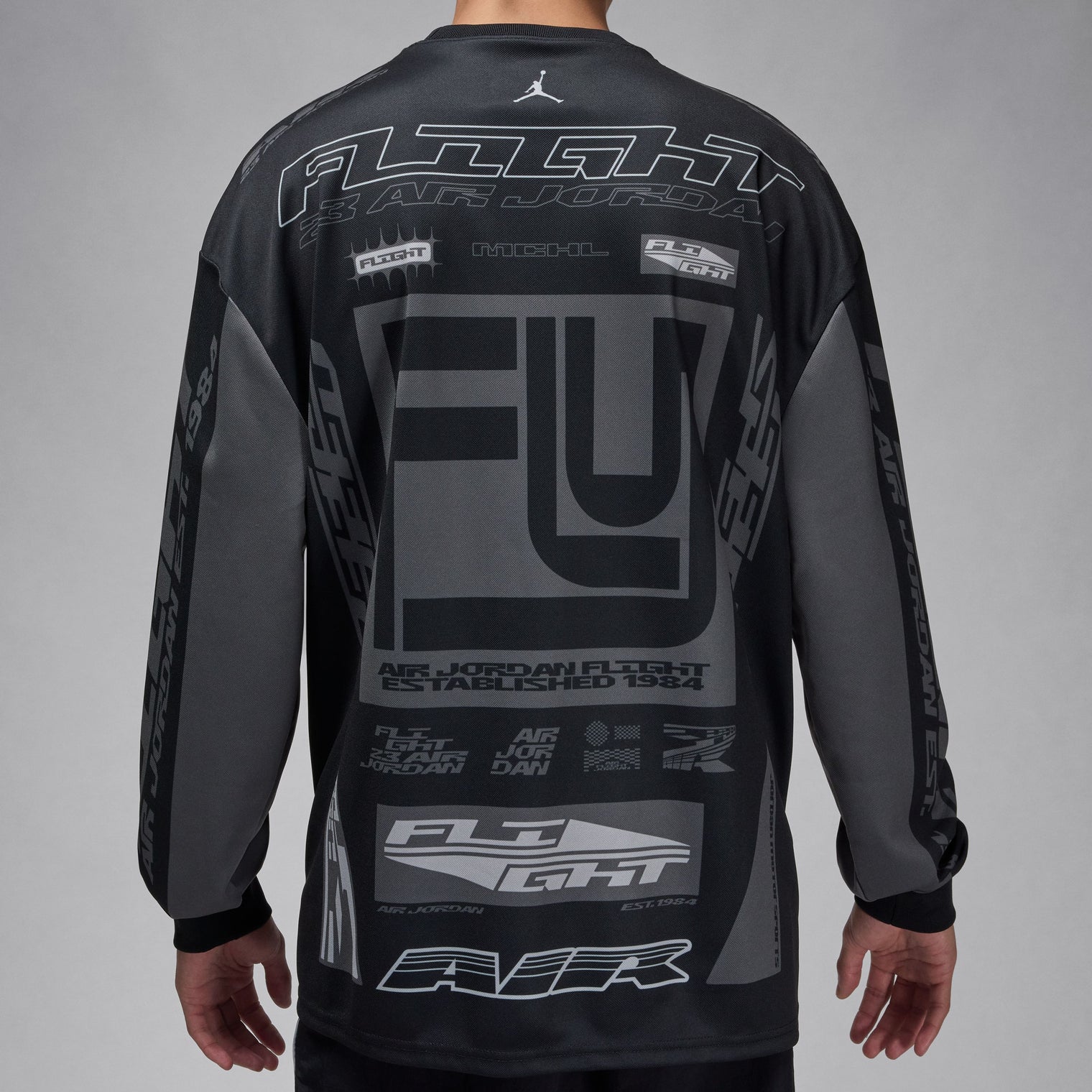 JORDAN CAMIBUZO MVP PRINTED MANGA LARGA HOODIE CON ESTAMPADO HOMBRE