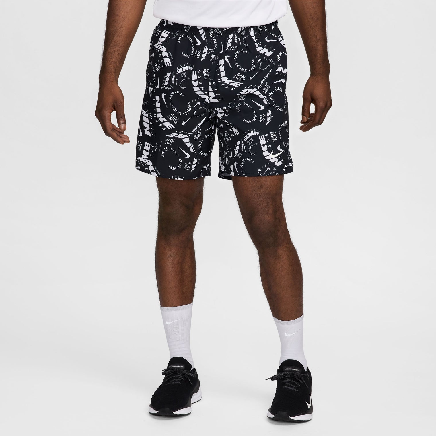 NIKE DRI-FIT CHALLENGER AOP 7IN DE HOMBRE