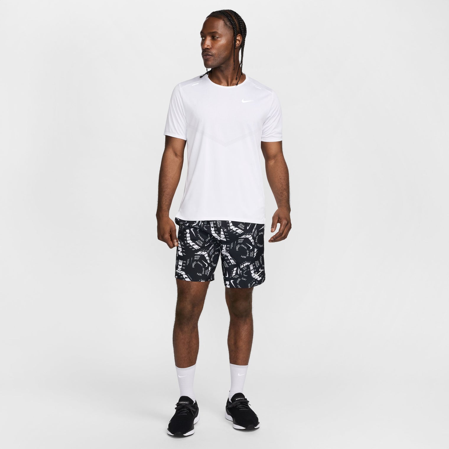NIKE DRI-FIT CHALLENGER AOP 7IN DE HOMBRE