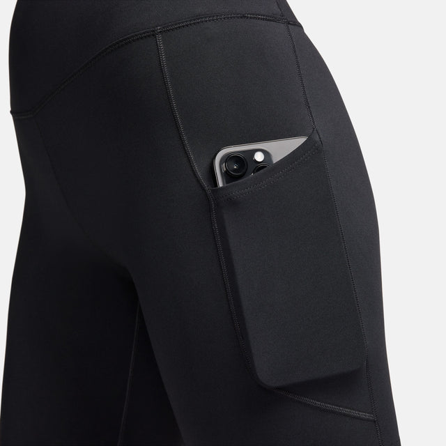 Nike One Shorts de ciclismo con bolsillos de tiro alto de 20 cm para mujer