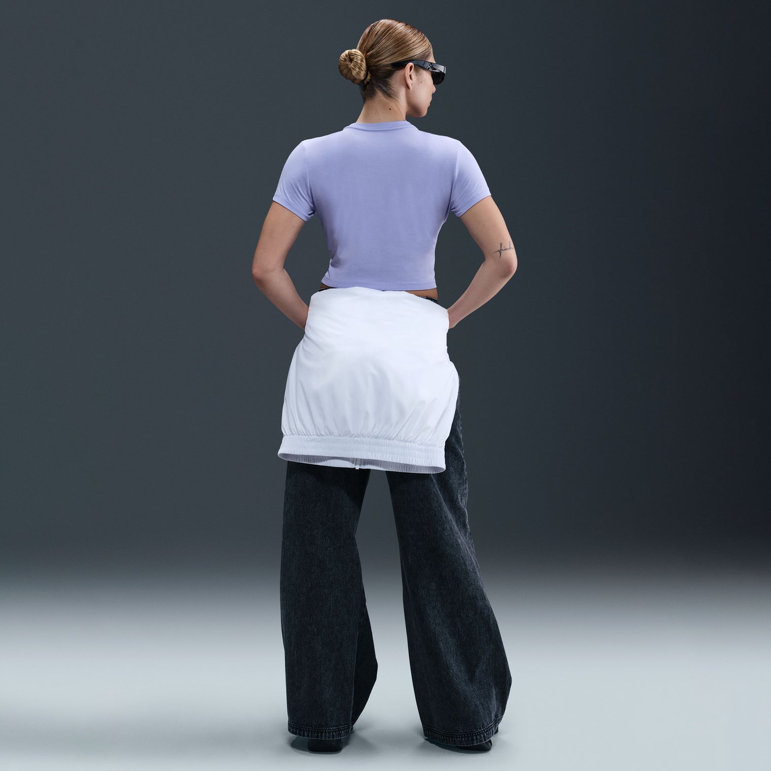 NIKE SPORTWEAR CHILL KNT CROP TOP