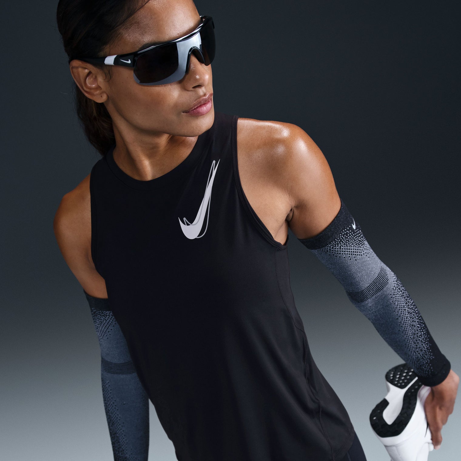 Nike Nike Dri-Fit One Swoosh Top Black