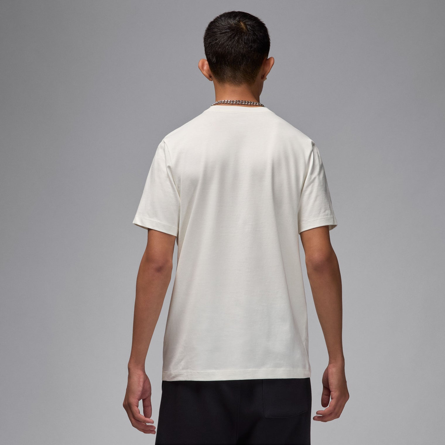 M J FLT ESS HBR SS CREW CAMISETA