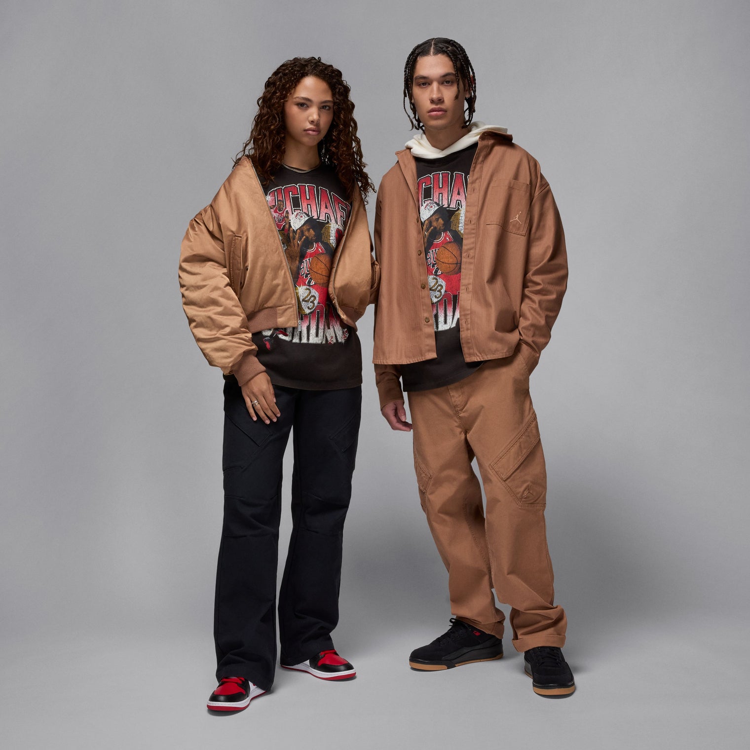 MICHAEL JORDAN FLIGHT ESSENTIALS GFX OVERSIZED SHORT SLEEVE