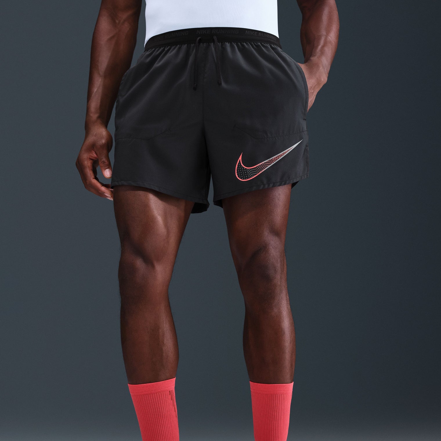 Nike Stride Pantalones cortos de running Dri-FIT para hombre de 12,5 cm (aprox.) con forro interior