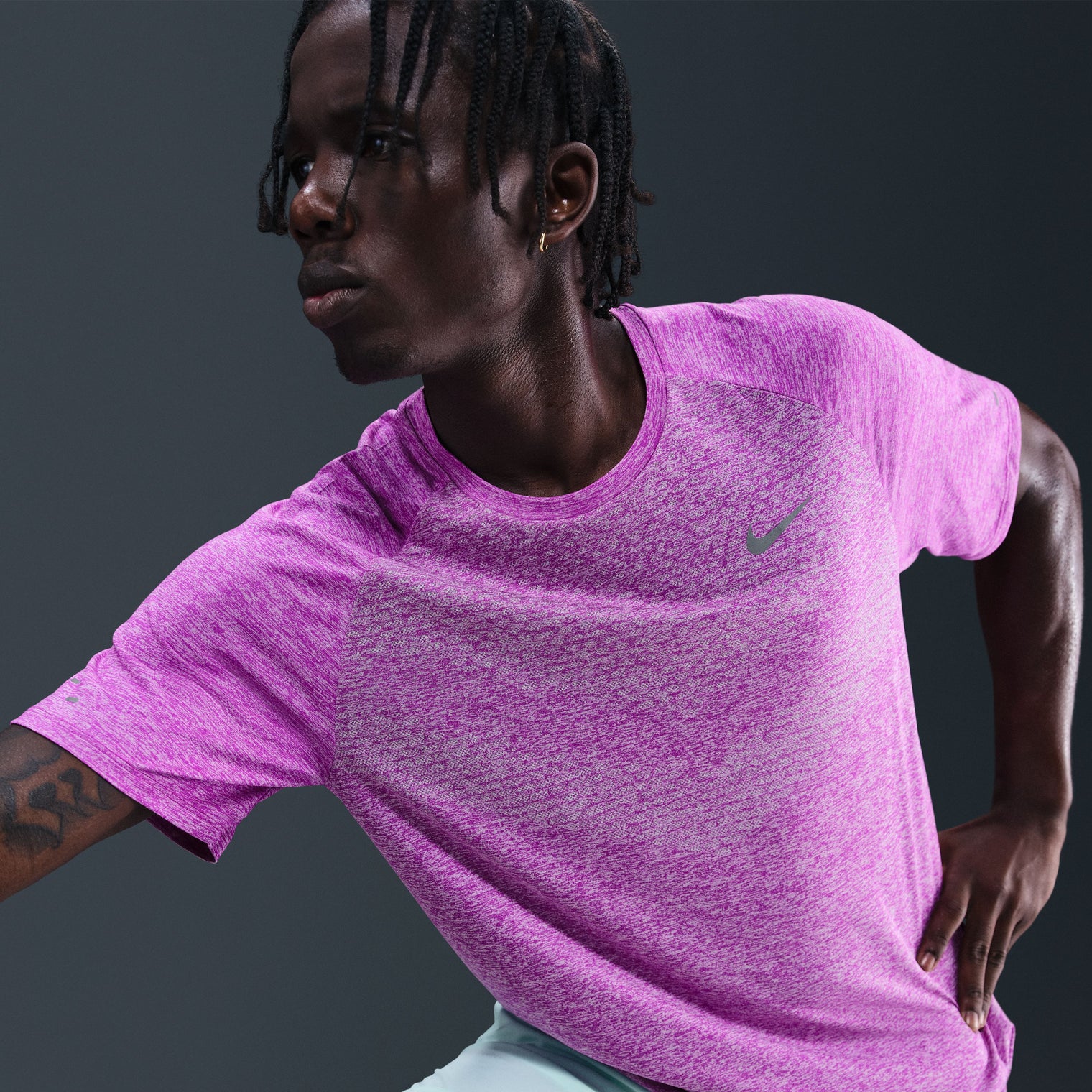 M NK DFADV STRIDE SS TOP