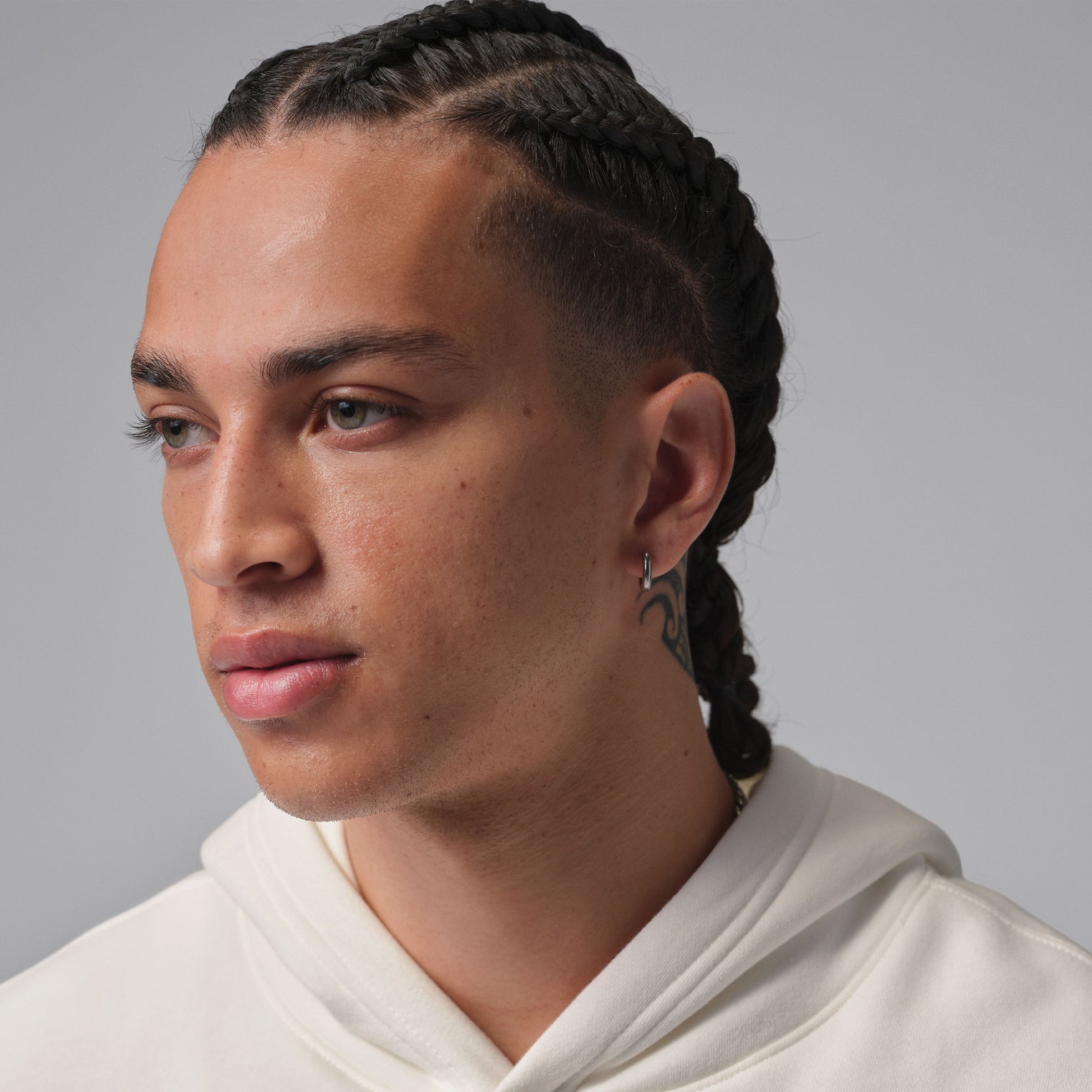 Hoodies con gorro sin cierre para hombre