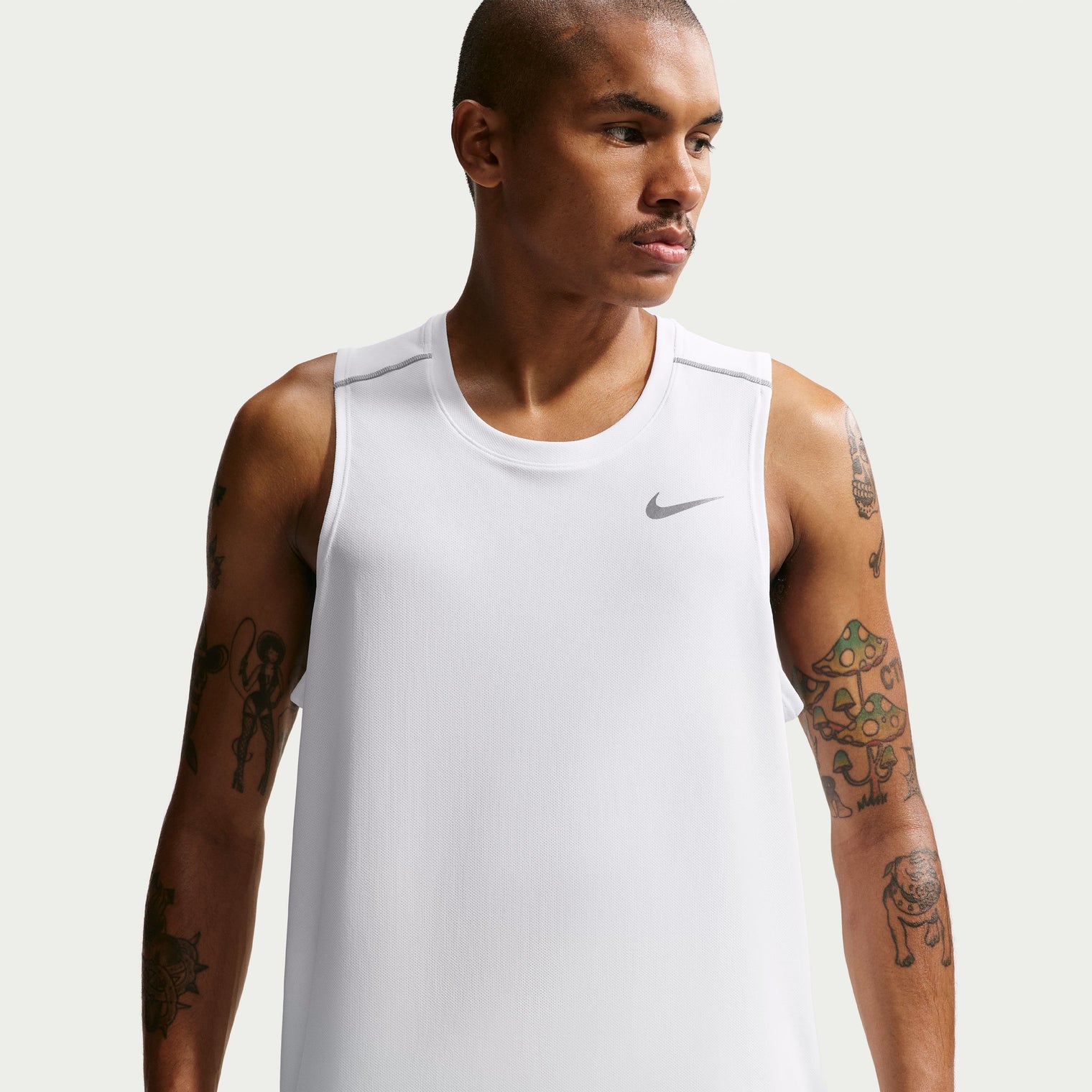 MEN NIKE DRI-FIT MILER TANK TOP
