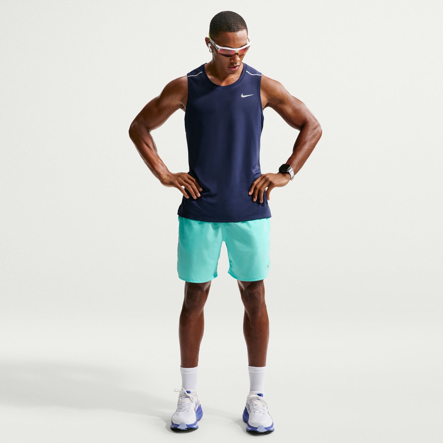 MEN NIKE DRI-FIT MILER TANK TOP