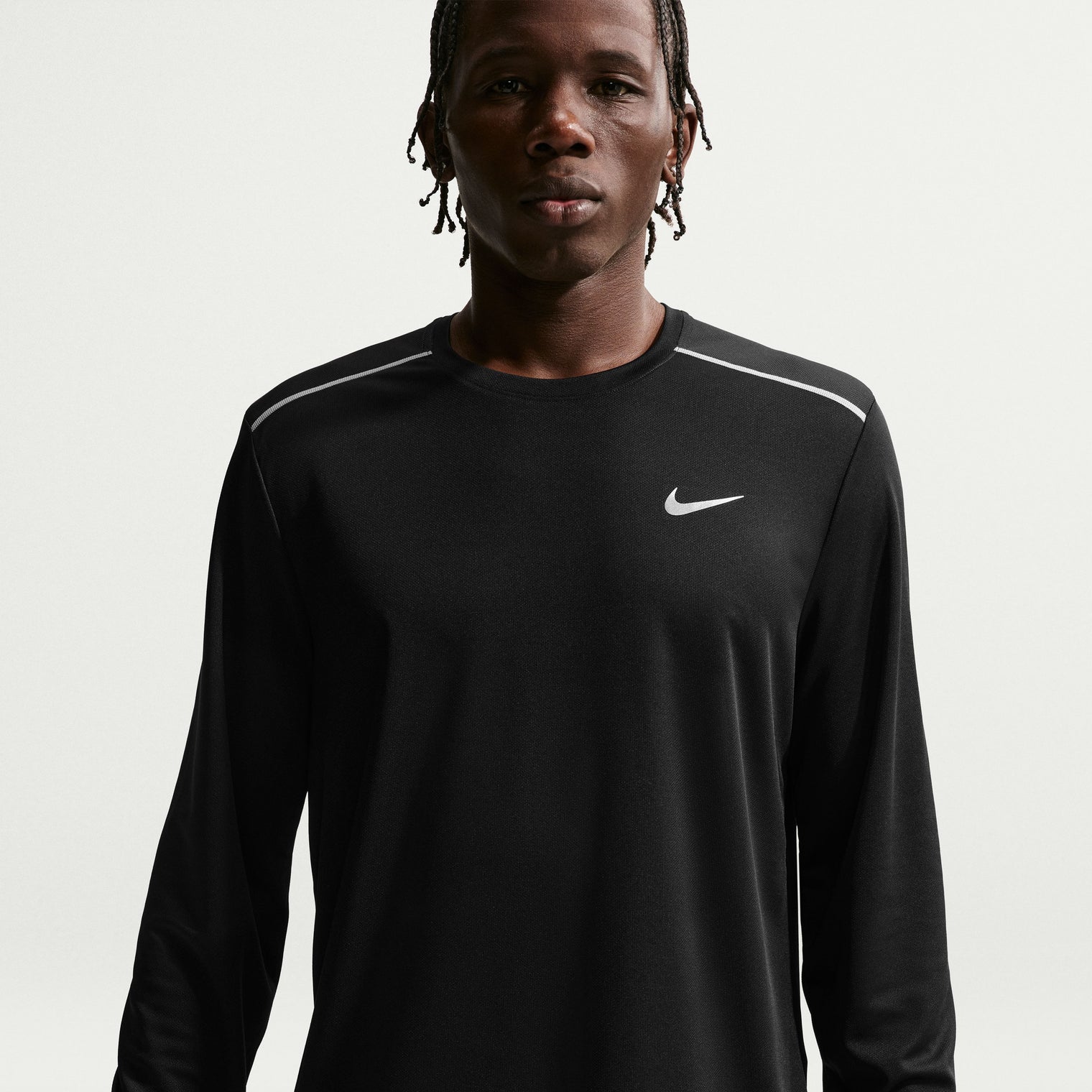 MEN NIKE DRI-FIT MILER LONG-SLEEVE TOP