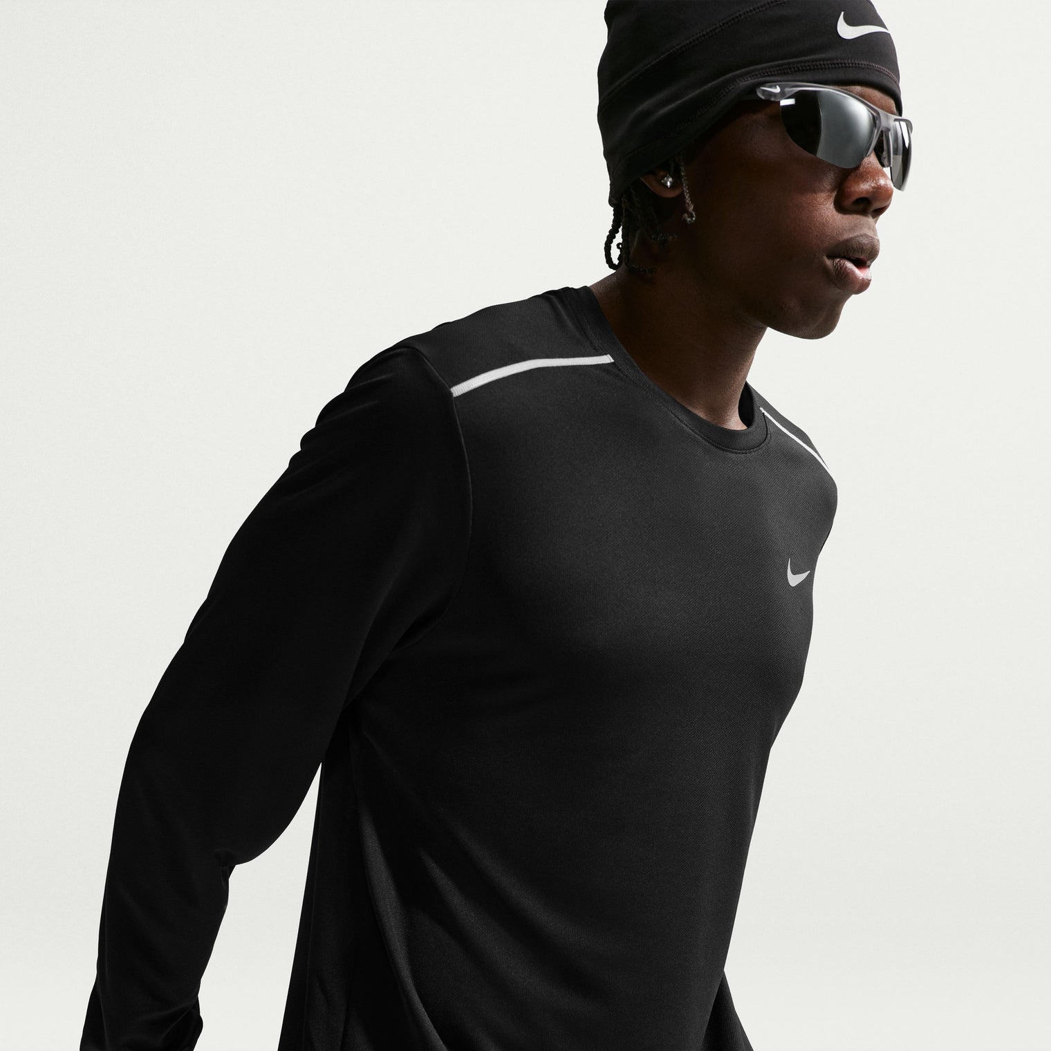 MEN NIKE DRI-FIT MILER LONG-SLEEVE TOP