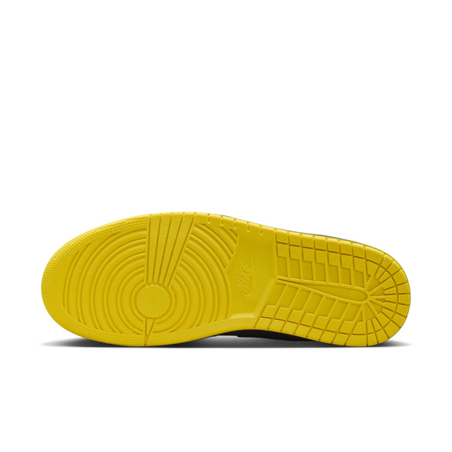 Air Jordan 1 Mid SE Negro Amarillo Opti
