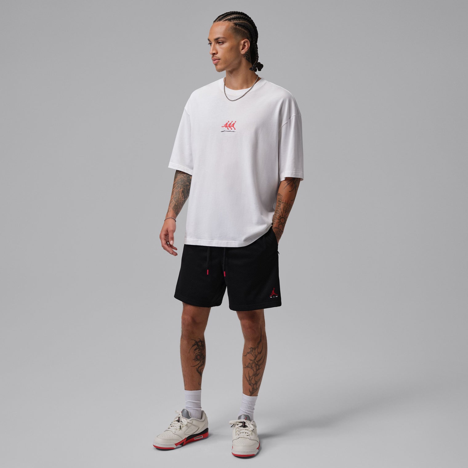 Jordan Brooklyn Pantaloneta de malla para hombre