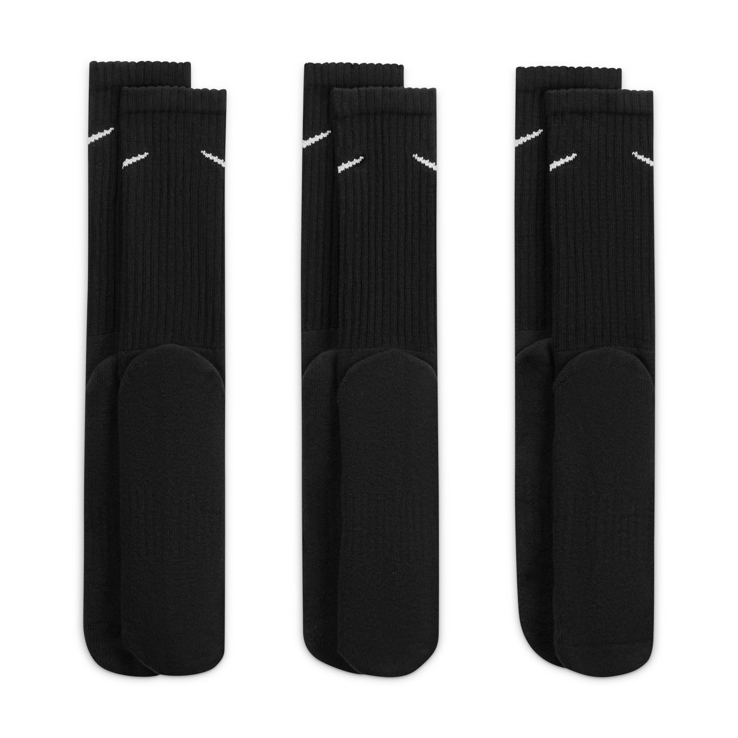 NIKE DRI-FIT EVERYDAY ESSENTIAL CREW MEDIAS SET X3 PARES