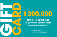 Gift Card $300.000