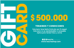 Gift Card $500.000