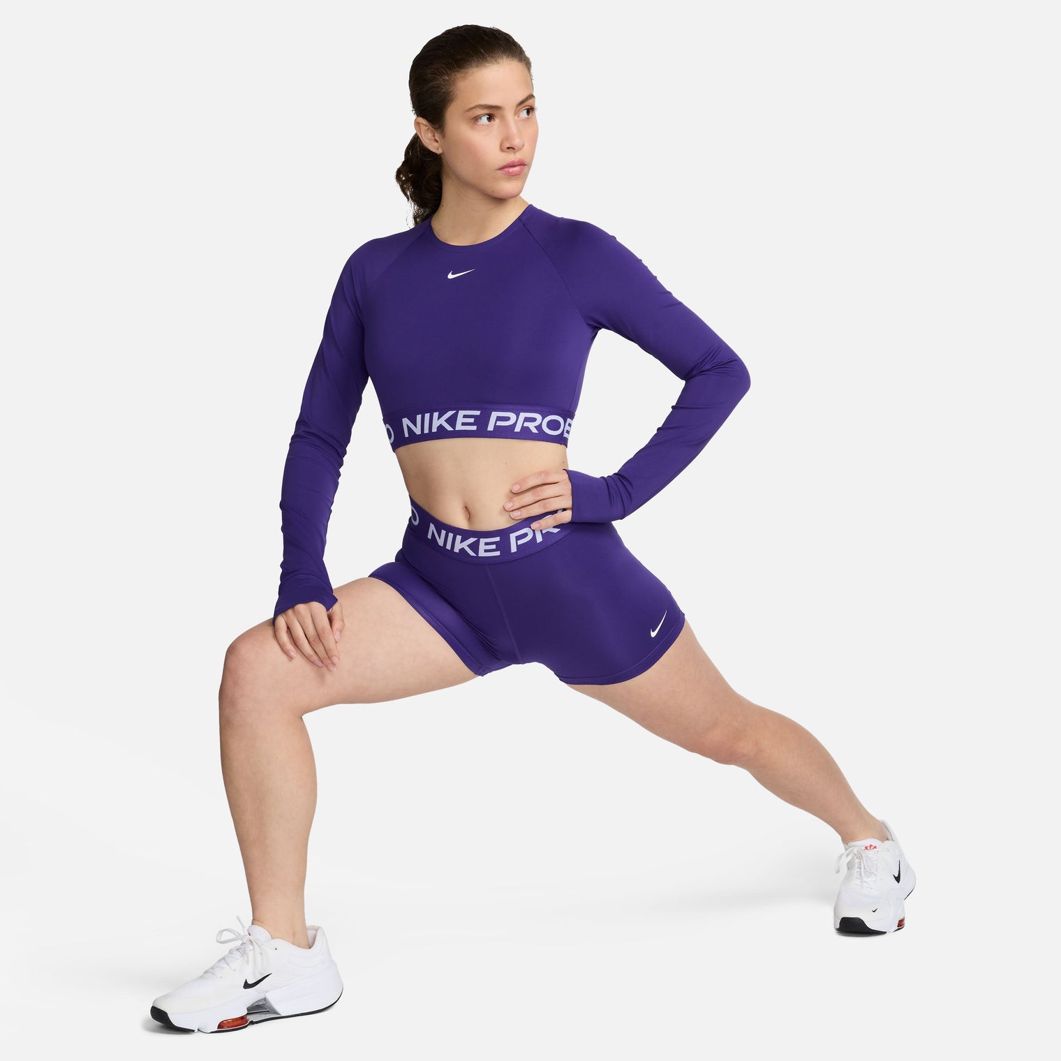 NIKE PRO GRAPHIC 3"SHORT TIRO MEDIO PARA MUJER