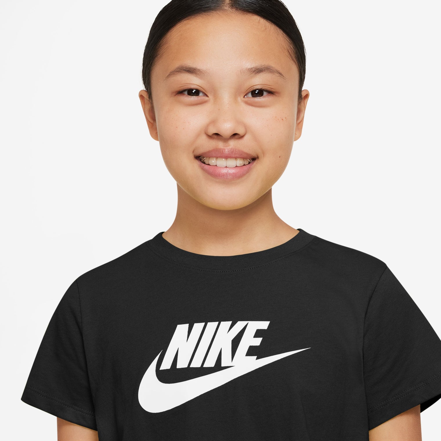 NIKE SPORTWEAR ESSENTIALS CROPPED CAMISETA PARA NIÑOS