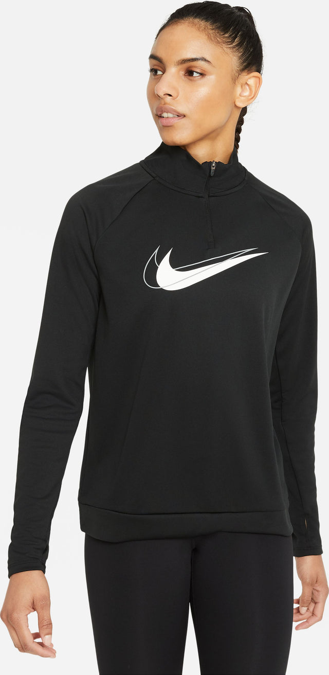 NIKE DRI-FIT SWOOSH RUN HALF ZIP LAYER BUZO PARA MUJER