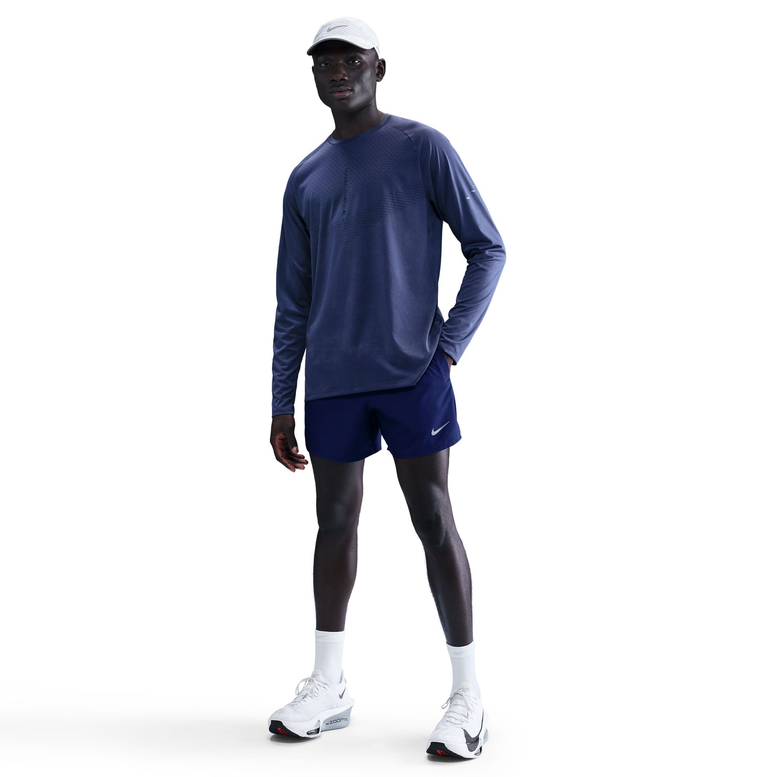 Nike M Nk Df Challenger 5Bf Short Pantaloneta azul