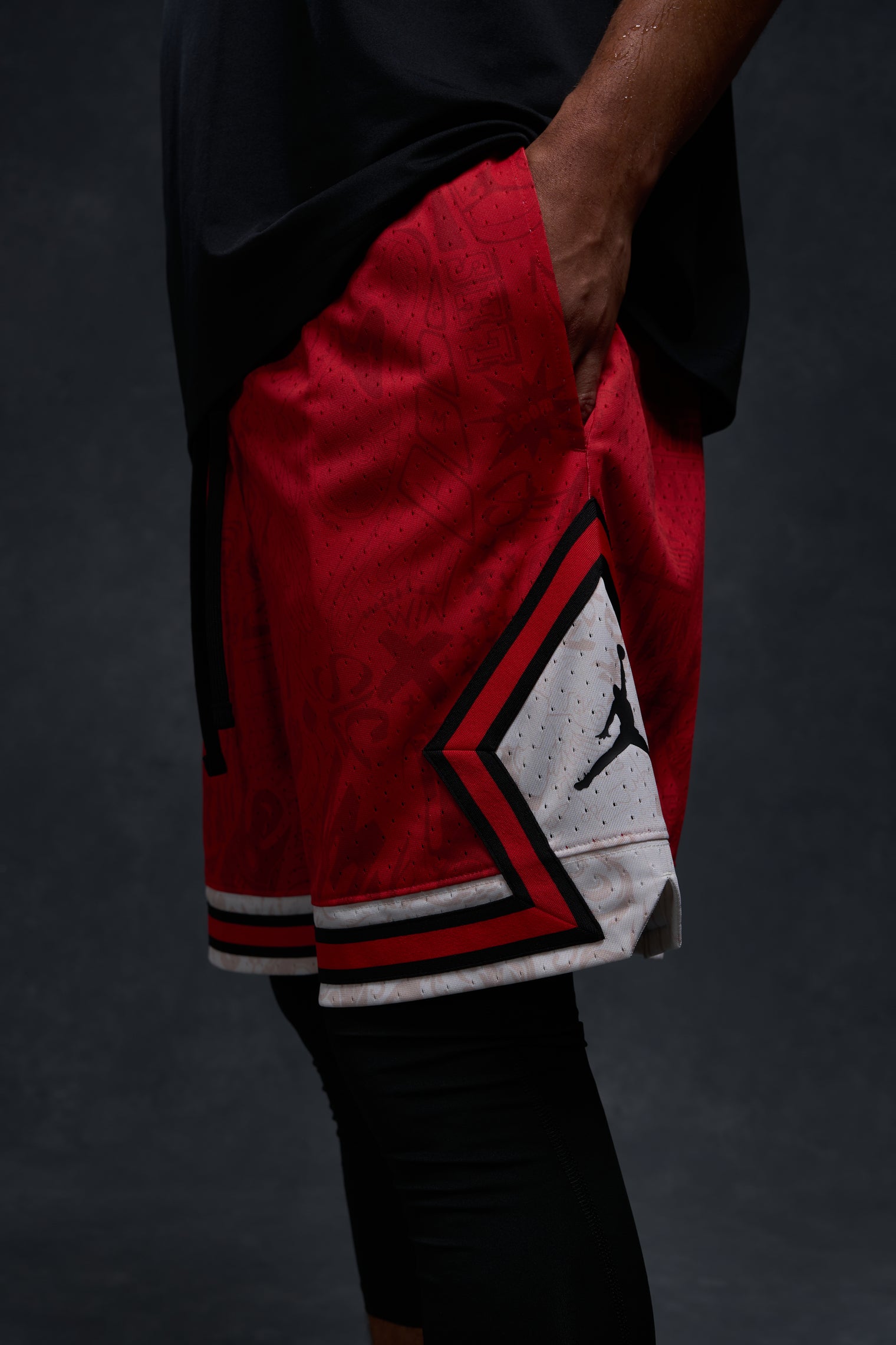 MEN JORDAN DRI-FIT SPORT DIAMOND SHORT