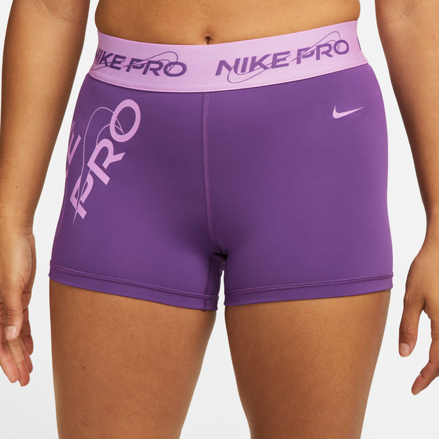 NIKE PRO GRAPHIC 3" SHORT TIRO MEDIO PARA MUJER