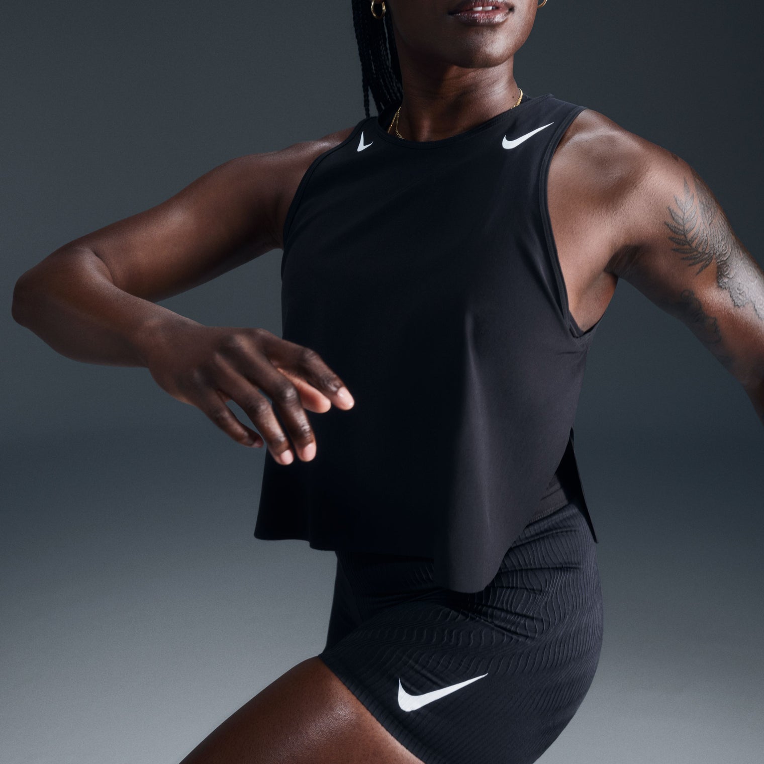 Nike AeroSwift Camiseta de tirantes de correr Dri-FIT ADV cropped
