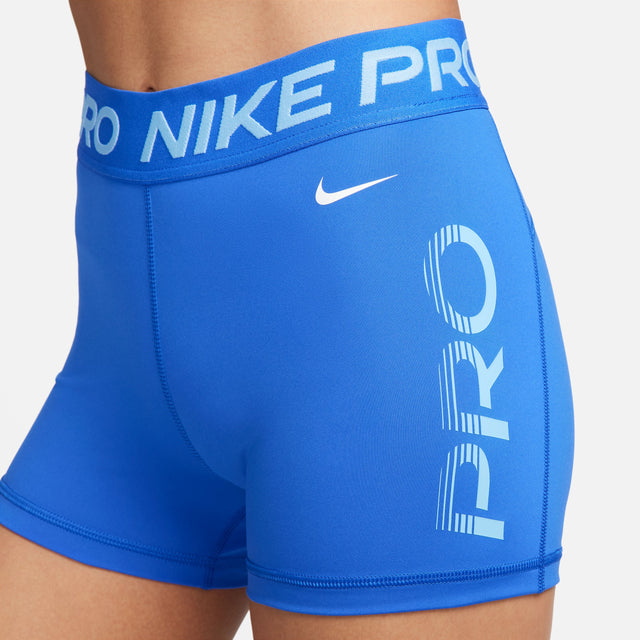 NIKE PRO GRAPHIC 3"SHORT TIRO MEDIO PARA MUJER