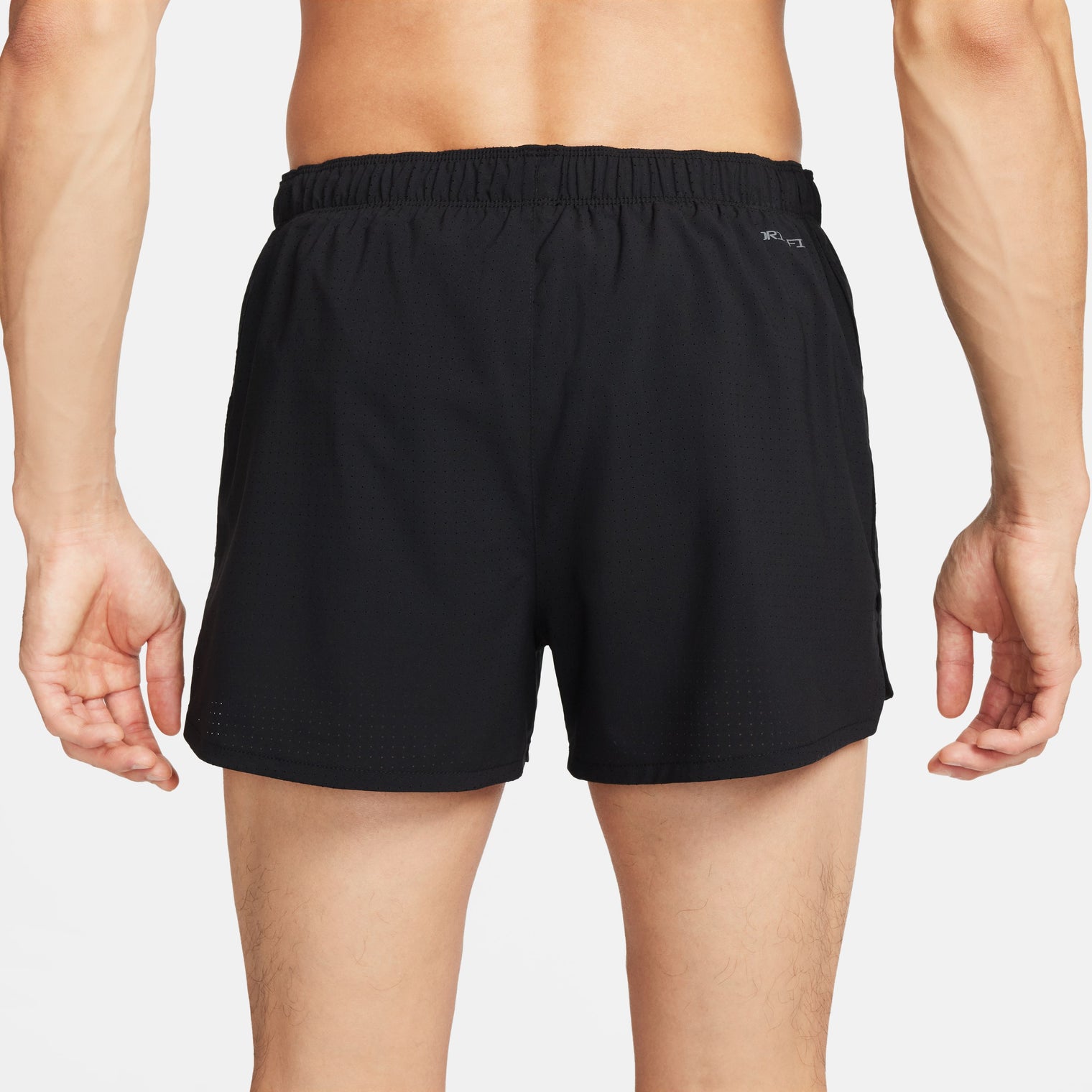 Nike M Nk Df Fast 3In Bf Short Pantalonetas Negro De Hombre Para Correr