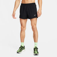 Nike M Nk Df Fast 3In Bf Short Pantalonetas Negro De Hombre Para Correr