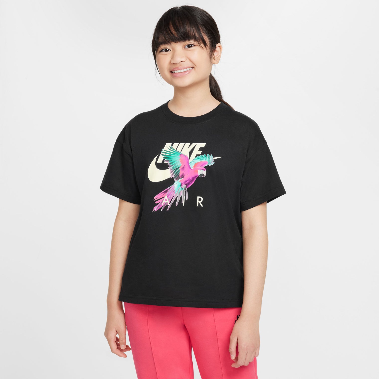 NIKE SPORTWEAR KIDS TEE AIR PARROT