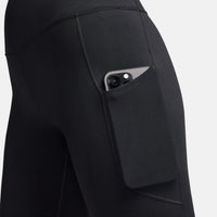Nike One Shorts de ciclismo con bolsillos de tiro alto de 20 cm para mujer