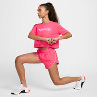 WOMEN SHORT SLEEVE T-SHIRT-W NK PRO SS CRP TEE FA24