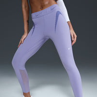 Nike Pro Leggings con gráfico de tiro medio de 7/8 para mujer