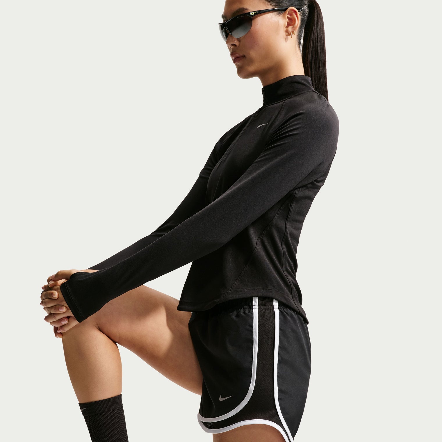 Nike Tempo Pantalones cortos de running Dri-FIT de talle medio con forro interior para mujer